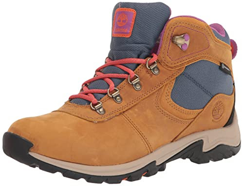 Timberland Mt. Maddsen Damen Wanderstiefel aus Leder, wasserdicht, Weizen Vollkorn, 41 EU