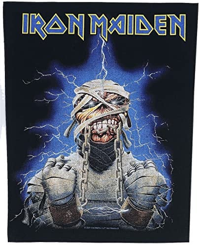 Iron Maiden Powerslave Eddie Unisex Backpatch multicolor 100% Polyester Band-Merch, Bands