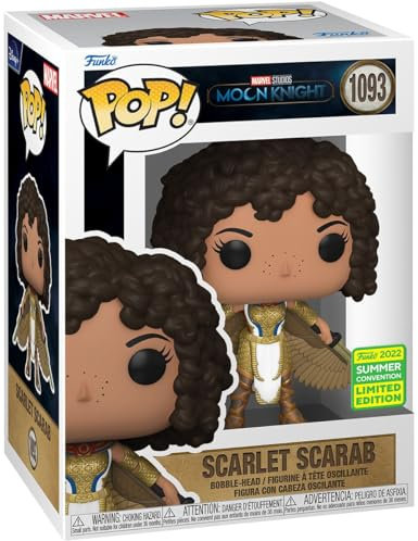 Funko Moon Knight SDCC - Scarlet Scarab Vinyl Figur 1093 Unisex Pop! Standard
