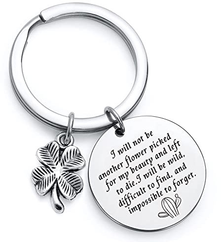 RSZOTW Cactus Keychain Cactus Lover Gift Succulent Jewelry Succulent Lover Keychain Plant Lover Gift, Cactus Key Chain, General