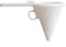 ASTRQLE White Hand-Held Adjustable Chocolate Funnel Icing Candy Funnel Pastry Mold Batter Dispenser FUNNEL Baking Tool