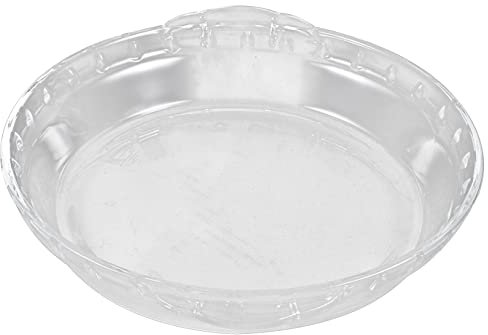 Alipis Plato Para Tartas Fuente De Vidrio Dos Asas Bandeja Para Asar Para Cocinar y Decorar