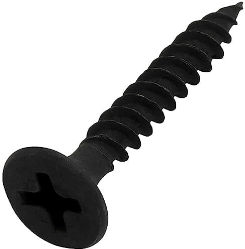 AERZETIX - C67113 - Juego de 100 Tornillos autorroscantes Ø3.5x25mm para placas de yeso - con cabeza fresada - DIN 18182 - con huella cruciforme PH - en acero - estructura metálica tabique madera