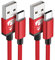Cavo USB Type-C [1M+2M 2Pezzi] Cavo USB A USB C 3A,Cavo Tipo C Nylon Ricarica Rapida Caricabatterie per Samsung Galaxy S24 S23 S22 S21Ultra,Xiaomi,Pixel,OnePlus