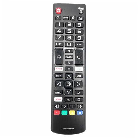 Remote Control AKB75675301 With NETFLIX Prime Video Apps For LG 2019 Smart TV UM SM Fernbedienung 433mhz Remote Control