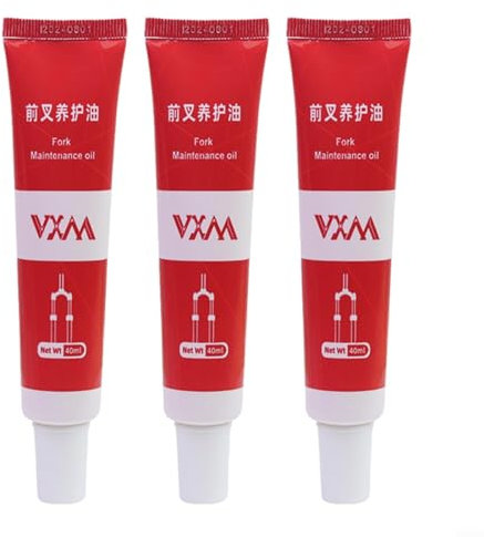 3PCS 40mL Mountain Bike Fork Shock Lube Bike Maintenance Lubricant, Rustproof, for Your Ride's Performance