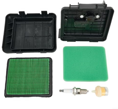 Marchfunny Filtro dell'aria di ricambio per Honda GCV190 GC135, kit filtro aria con copertura alloggiamento, adatto per motori HRX217K1 HRB217 TDA