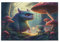 Niedliche Monster-Pilz-Holz-Puzzles, Holzpuzzles für Erwachsene, 1000 Teile, Puzzle für Familie, 29,5 x 19,78 cm