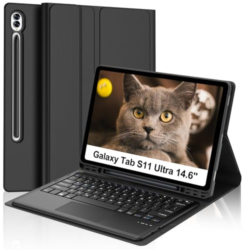 Keyboard Case for Samsung Tablet S11 Ultra/S10 Ultra/S9 Ultra/S8 Ultra