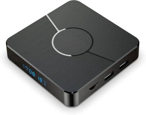 4K Android 11 TV Box, Smart Streaming Media Player with Amlogic S905W2, Dual Band WiFi, HDR10+ and Bluetooth for Home Entertainment