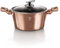 Pentola con Coperchio in Vetro 20 cm berlinger Haus Rosa Gold Collection
