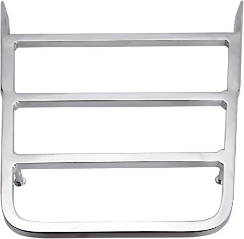 Samger Moto Chrome Porte-Bagages Solo Siège arrière Support Bagages Sissy Bar Fit pour Yamaha V-Star 400 650 1100
