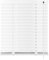 S SIENOC Aluminium Venetian Blind Alu Jalousie Alujalousie Schalusie Jalousette Fenster Rollo Montage-70x130cm-Weiß