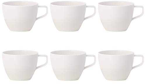 Villeroy & Boch ARTESANO ORIGINAL Kaffeetasse 250ml 6er Set weiß Porzellan