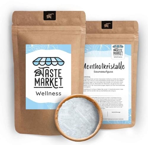 1 kg Mentholkristalle | Saunaaufguss | Aufguss | Sauna | Menthol