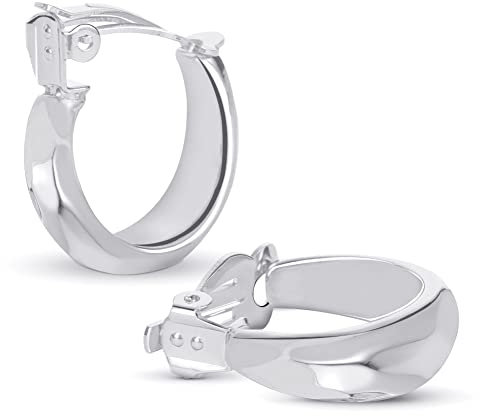LILIE&WHITE Silberne Ohrclips – Eleganter Ohrschmuck für Damen