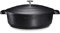 Non-Stick Braiser Pans Shallow Casserole Dishes with Lid Oven Proof -28cm -4.1L Cast Aluminium Oven Dish, Stainless Steel Base, Dishwasher Safe - Induction - Lighter Than cast Iron