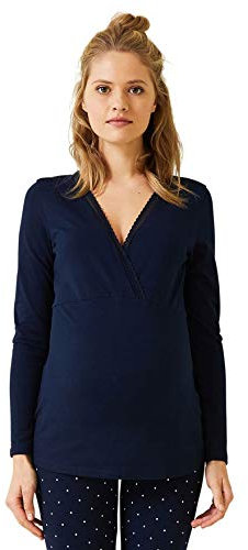 VERTBAUDET Ensemble 2 pièces Pyjama Grossesse et Allaitement Oeko-Tex® Encre imprimé 38/40