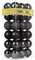 Schwarze 4,1 cm kleine Weihnachtskugeln Weihnachtsbaumschmuck Ornamente bruchsichere hängende Kugeln für St. Patrick's Day Valentinstag Osterdekorationen Set mit 36 Stück