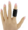 XJruixi Fashion Trend Nana Oosaki Nana Ring Retro Punk Style Creative Joint Armor Knuckle Metal Ring Men and Women Can Wear Jewelry Gift