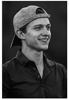 Tom Holland 7 Leinwand-Poster, Wandkunst, Dekoration, Bild, Gemälde für Wohnzimmer, Schlafzimmer, Dekoration, Rahmen-Stil, 30 x 45 cm