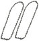 SPARES2GO Chainsaw Chain Compatible with DeWalt DCM565N1 DCM565P1 (Pack of 2, 30cm 12 / 45 Drive Links)