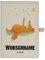 Mr. & Mrs. Panda DIN A4 Personalisiertes Notizbuch Fuchs Sterne - Personalisierte Geschenke, Handgemachtes Notizbuch DIN A4 Mit Wunschtext,