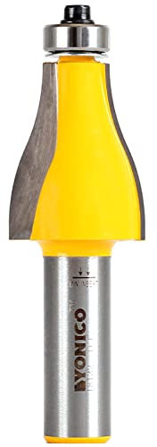 YONICO Handrail Molding Router Bits Ogee 1/2-Inch Shank 18132
