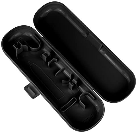 JHFGJGH 1 Pcs Travel Toothbrush Cover Toothbrush Case Compatible with Oral B & Philips Electric Toothbrush Travel Case (Black)