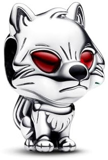 Feitery Christmas Direwolf Charms Kompatibilität für Pandora Armband Bead Charm für Damen Weihnachtszeit