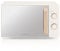 MICROONDAS FLAMA 1831FL 20L 700W S/GRILL CRISTAL/CREMA