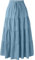 Adigaber 2 en 1 Jupon Femme Long Taille Haute Longue Maxi Jupe Bohême Tour de Taille Elastique Jupe Maxi Décontractée Vacances L'été Plage