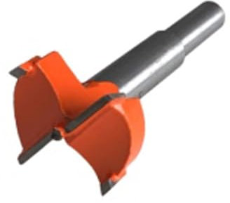 Broca Forstner 28mm 2PCS Madera Fresa de Empotrado Fresadora para Carpintería, de Madera Fina, Muebles, Hacer Agujeros Ciegos, Vástago Hexagonal Cortador Herramientas Acero al Carburo (28x80mm)