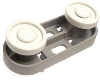 Ruedas cesto compatible con lavavajillas Fagor, Edesa, Fagor, Brandt VJ8A000A4 (repuesto original)