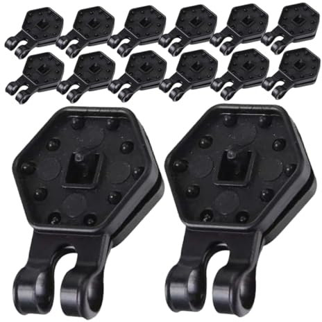 SUPVOX 50 Clips Para Dosel De Invernadero De Jardinería Abrazadera De Tela Para Sombra Clip De Tela Para Bloqueador Solar Clip De Retención De Red Para Sombrilla Clip De Red