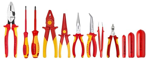 Knipex - 12 Pc 1000V Insulated Electrical Vehicle (EV) Set (9K0080168US)