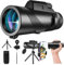 Magesh 80x100 Monocular Telescope for Smartphones - High Powered HD Monocular with Tripod & Adapter, Low Light Vision for Adults - for Wildlife, Bird Watching, Hunting, Hiking