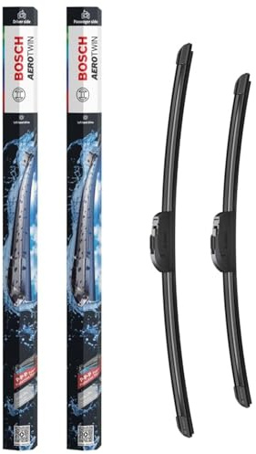 Bosch Aerotwin eAR 531 S Limpiaparabrisas Frontal, 530 mm / 450 mm | Set de 2 Escobillas de Recambio para más Seguridad al Conducir - Adaptador Multi-Clip Premontado - Empaque Fino y Compacto