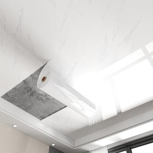 GoldeneAmeisen Deckenverkleidung Selbstklebend,Selbstklebende Deckenplatten,Deckenplatten Aus PVC,VerformungsbestäNdig,Wasserdicht öLfest,FüR Badezimmer Schlafzimmer Wohnzimmer KüChen Wand