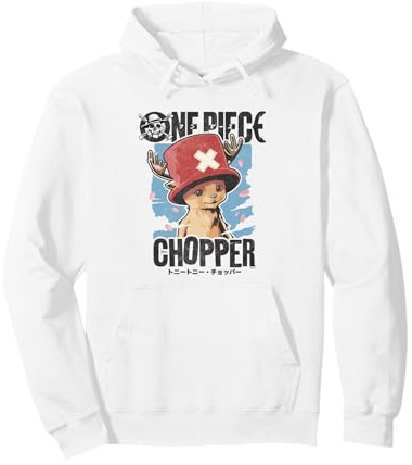 One Piece Chopper Portrait Officially Licensed Pullover Hoodie