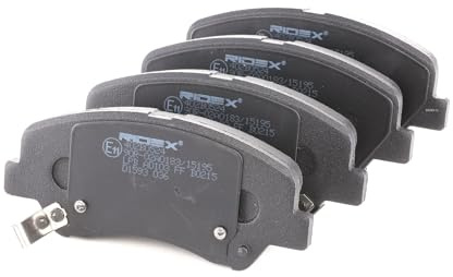 RIDEX 402B0524 Bremsbelagsatz Bremsbeläge Vorne mit Zubehör Kompatibel mit HYUNDAI i20 Schrägheck GB, IB
