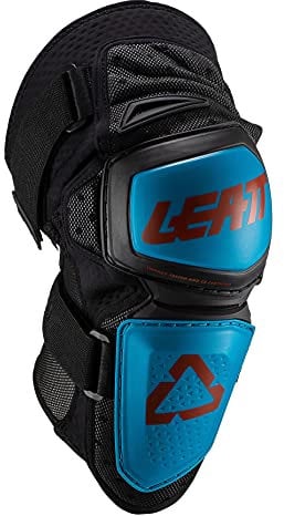 Leatt Enduro Ginocchiera Moto, Unisex – Adulto, Fuel/Black, S