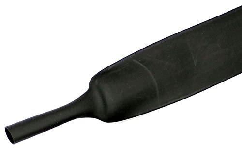 Lumonic Schrumpfschlauch Meterware 3:1 mit Kleber Schwarz - Hier von: 30mm auf 10mm - Dickwandiger Schrumfpschlauch in verschiedenen Größen