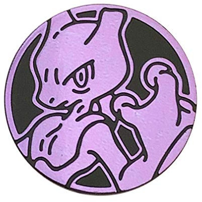 Pokemon Offizielle Münze - Mewtwo (Tournament Legal) Kartenspiel Flipping Coin