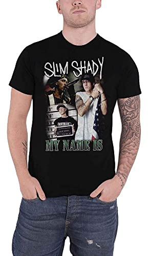 Eminem Band Monkey Unisex T-Shirt My Name is Homage (Small) Multicoloured
