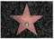Herz & Heim® Tischset zum Geburtstag mit Walk of Fame Stern und Namensaufdruck