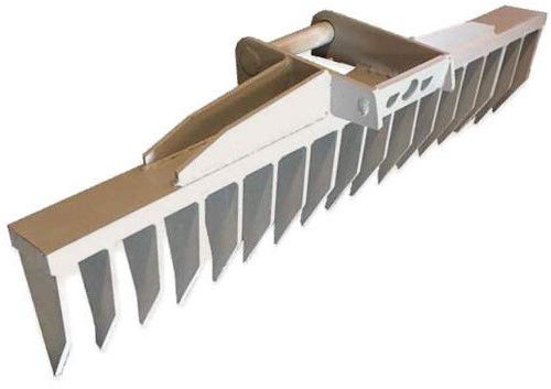 Roderechen Wurzelreche Feinwurzelschneide Minibagger Aufnahme MS01 Rechen-Breite 100cm