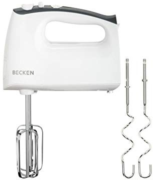 Becken Batidora De Varillas Y Amasadora, 5 Velocidades Y Función Turbo, 400W, Blanco