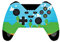Gioteck Manette switch sans fil Manette Bluetooth Design Minecraft Ciel