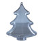 10 Stück Tannenbäume zum Befüllen teilbar Acrylkugeln Tannenbaum Kugeln Weihnachtskugeln Behang